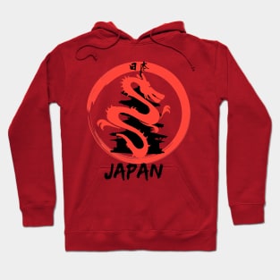 japan temple dragon Hoodie